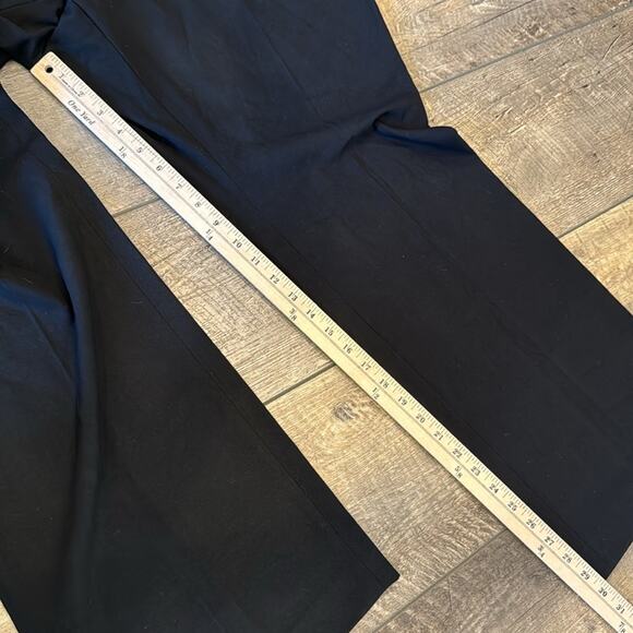 NWT Amanda & Chelsea Black Contemporary Straight Leg Fit Trouser Size 24W - Picture 4 of 10